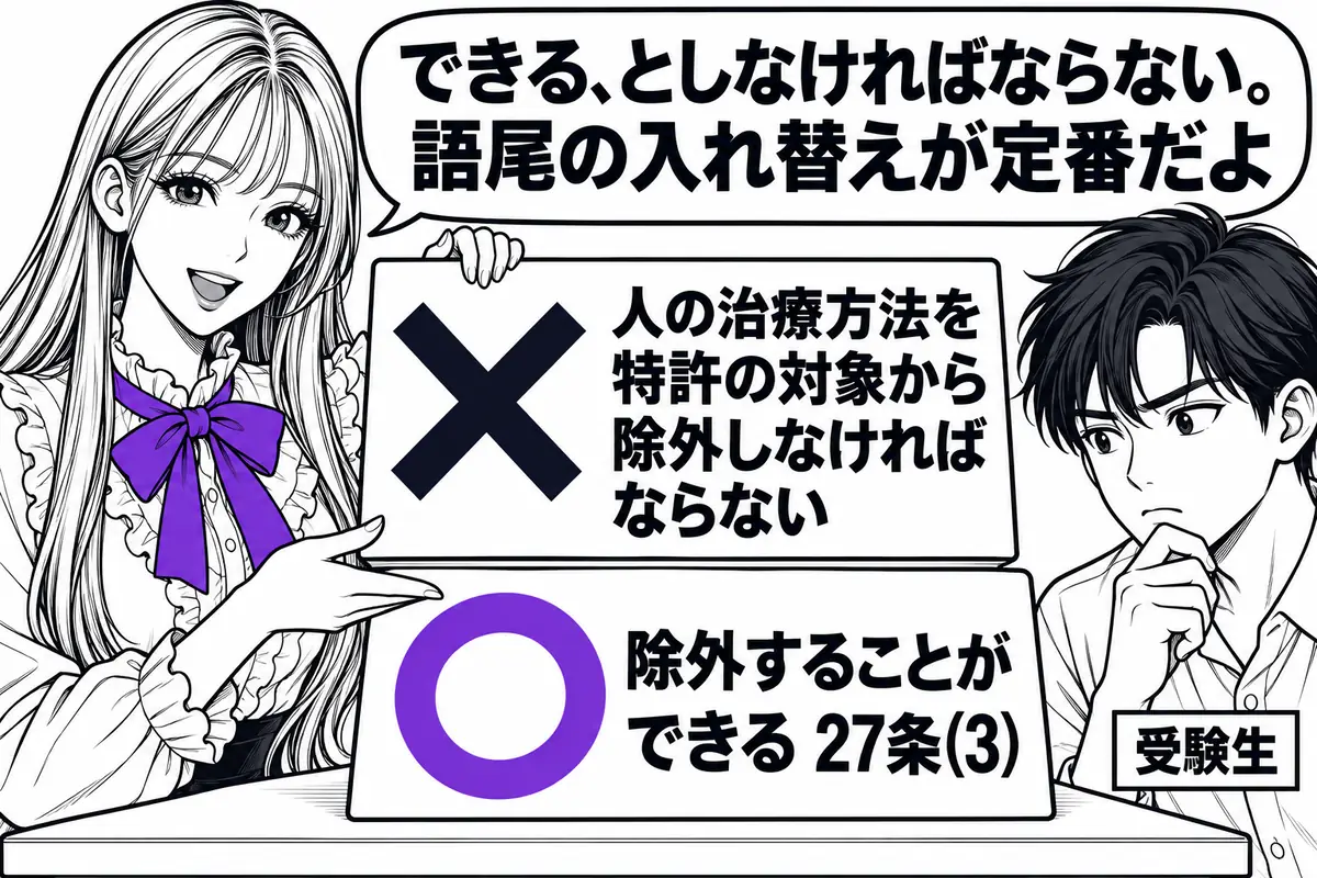 加盟国は人の治療方法を特許の対象から除外することができるが、除外しなければならないわけではない